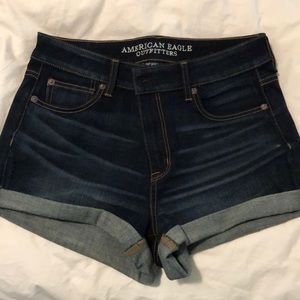 American eagle jean shorts